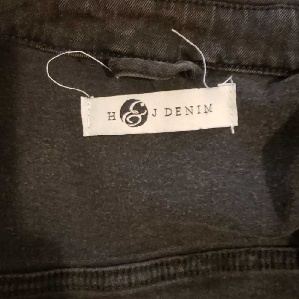 Topman black denim jacket Size S - Picture 4 of 5